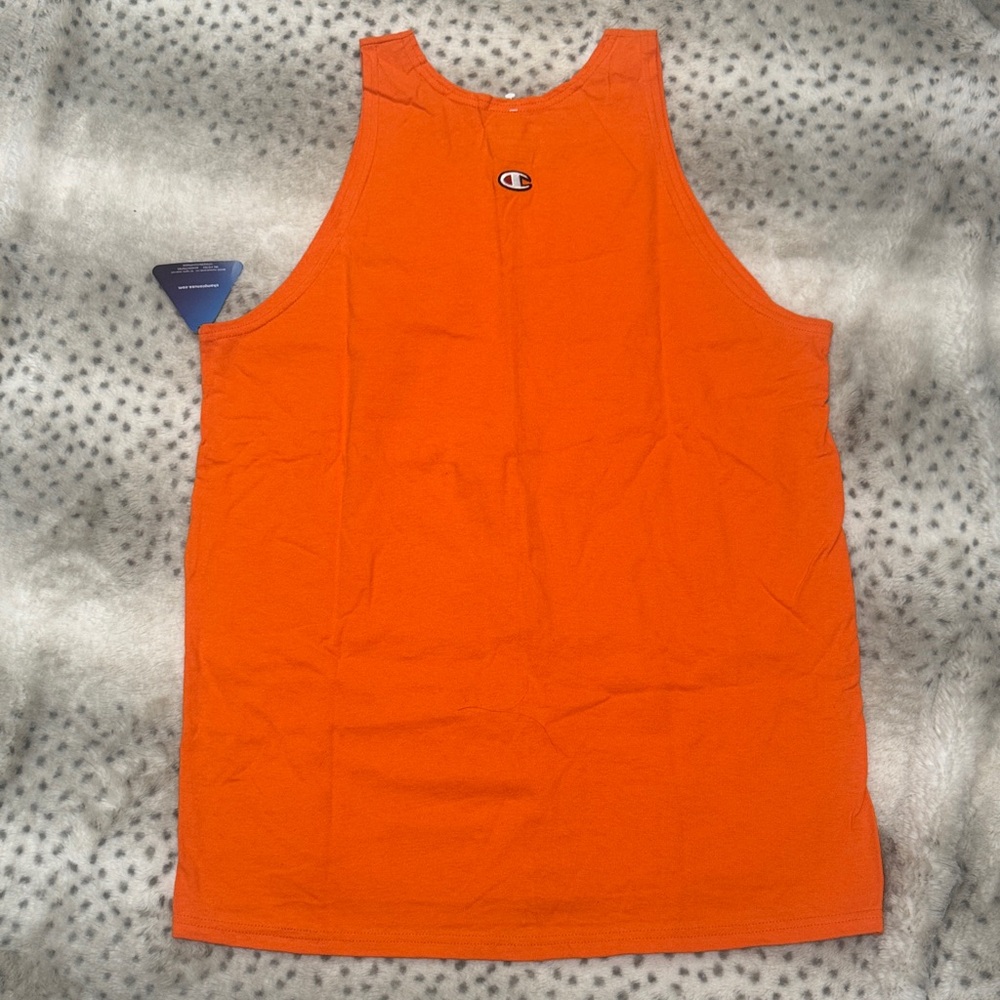 Champion Bright Orange Sleeveless Top - Picture 4 of 4